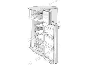 Холодильник Gorenje RF6325OB (145261, HZS3266) - Фото